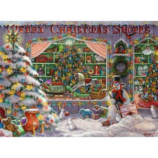 Ravensburger La boutique de Noël Puzzle 500 pièces