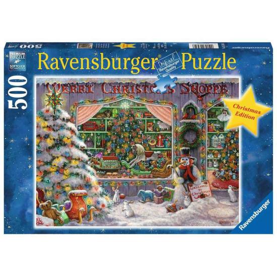 Ravensburger La boutique de Noël Puzzle 500 pièces