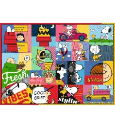 Puzzle Ravensburger La Vie de Peanuts de 1000 pièces