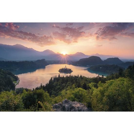 Puzzle Ravensburger Lac de Bled, Slovénie 3000 pièces Puzzle Ravensburger Lac de Bled, Slovénie 3000 pièces