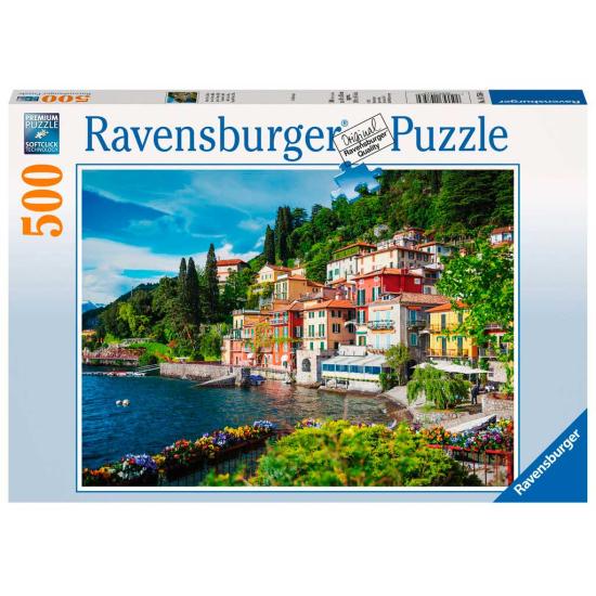 Puzzle Ravensburger Lac de Côme, Italie 500 pièces