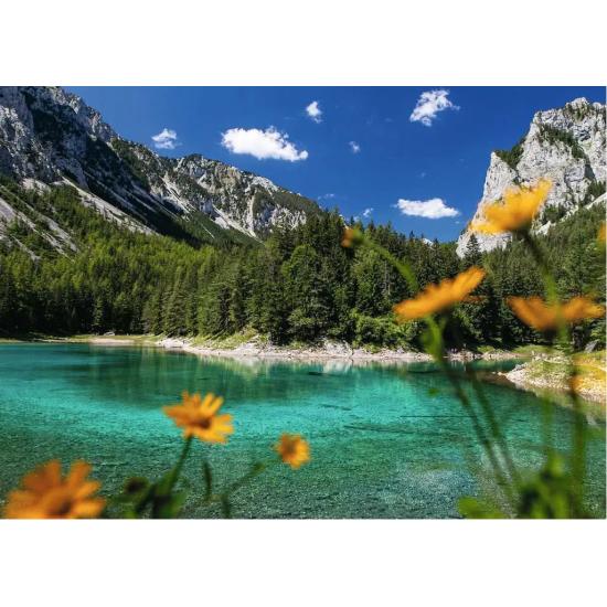 Puzzle Ravensburger Lac Vert Près De Tragöb 1000 pièces