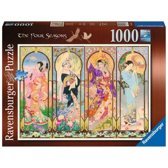 Puzzle Ravensburger Les Quatre Saisons 1000 pièces