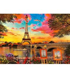 Puzzle Ravensburger Les Rives De La Seine, Paris 1000 pièces