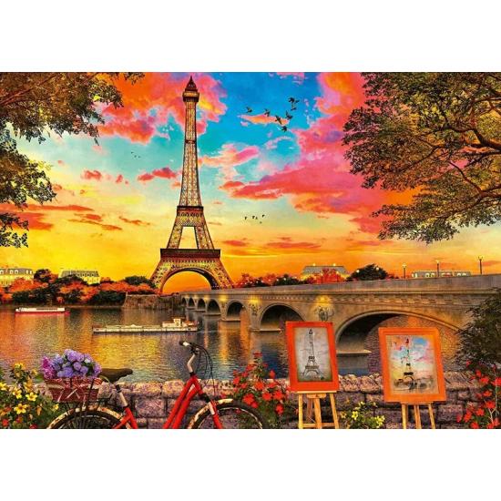 Puzzle Ravensburger Les Rives De La Seine, Paris 1000 pièces