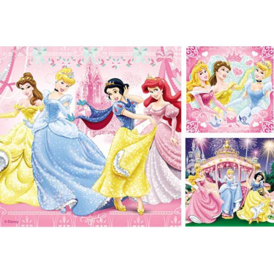 Puzzle Ravensburger Les Princesses 3 x 49 pièces
