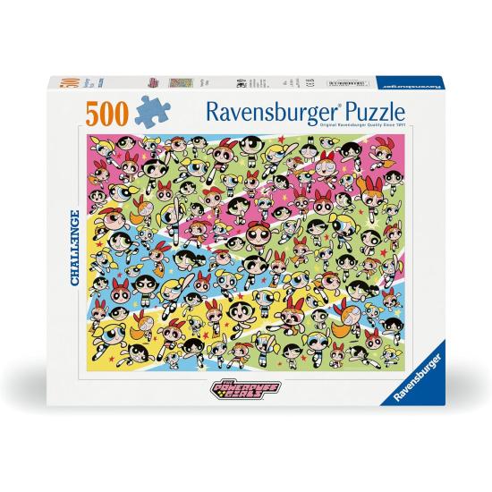 Puzzle Ravensburger Challenge The Powerpuff Girls 500 Pièces Puzzle Ravensburger Challenge The Powerpuff Girls 500 Pièces