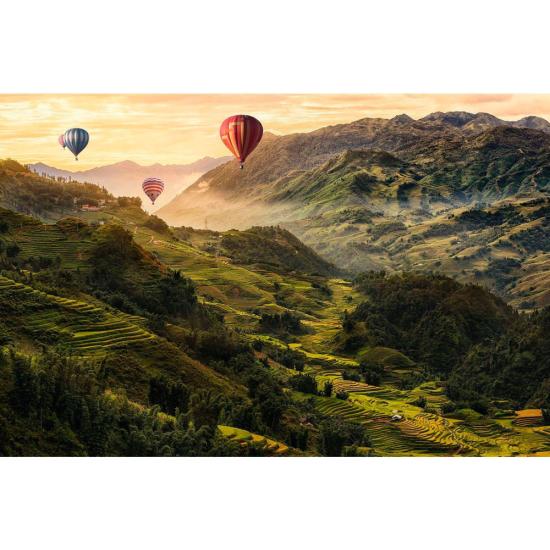 Ravensburger Les rizières en terrasses en Asie Puzzle 3000 pièce