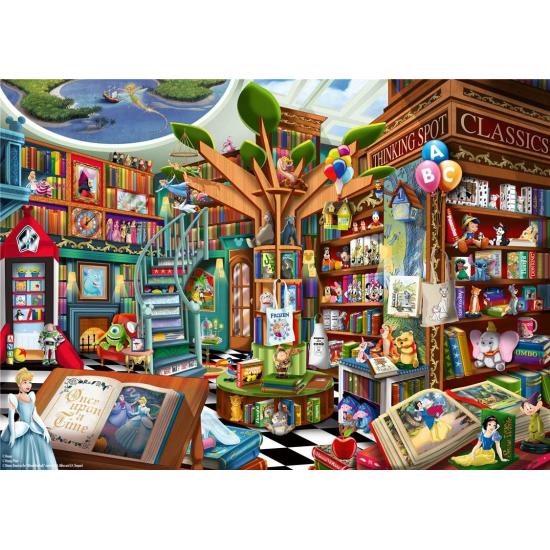 Puzzle Ravensburger Librairie Disney et Pixar 1000 pièces