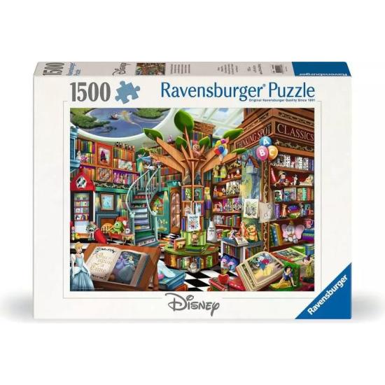 Puzzle Ravensburger Librairie magique Disney 1500 Pcs