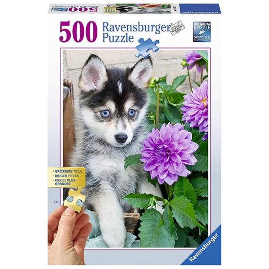 Ravensburger Puzzle Mignon Husky 500 pièces XXL