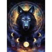 Ravensburger Black Wolf Puzzle phosphorescent 500 pièces