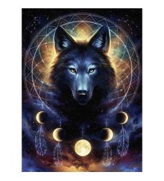 Ravensburger Black Wolf Puzzle phosphorescent 500 pièces