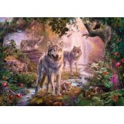 Ravensburger Summer Wolves Puzzle 1000 pièces