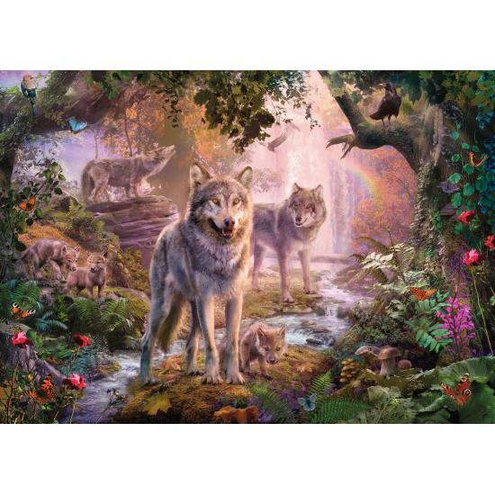 Ravensburger Summer Wolves Puzzle 1000 pièces