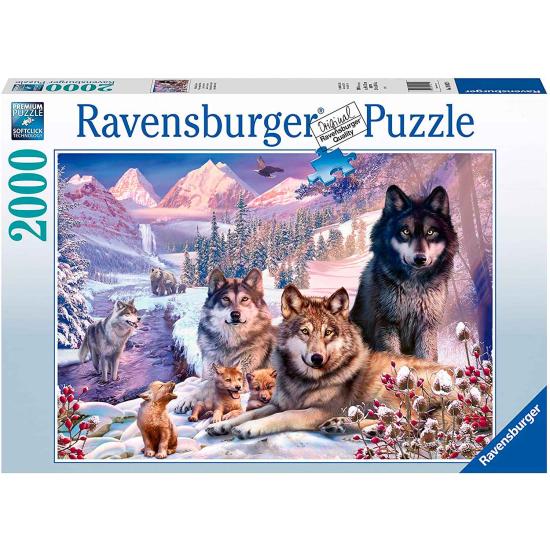 Ravensburger Loups dans la neige Puzzle 2000 pièces