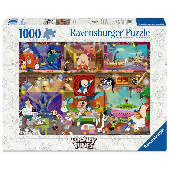 Puzzle Ravensburger Looney Tunes Studio 1000 pièces