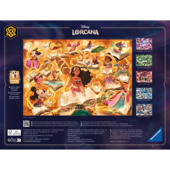 Puzzle Ravensburger Lorcana Disney: Ambar 1000 Pzs