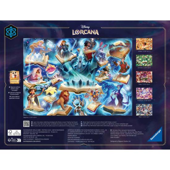 Puzzle Ravensburger Lorcana Disney: Zafiro 1000 Pzs