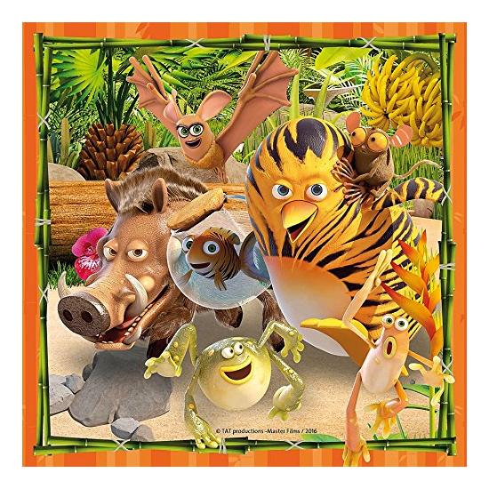 Puzzle Ravensburger Jungle Friends 3x49 pièces
