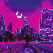 Puzzle Ravensburger Los Angeles Neon 500 pièces