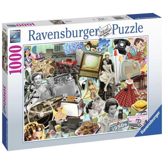 Puzzle Ravensburger Les années 50 de 1000 pièces