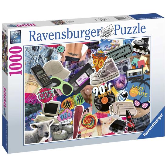 Puzzle Ravensburger Les années 90 de 1000 pièces