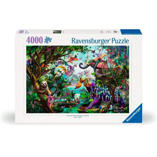 Puzzle Ravensburger Les dragons des tropiques 4000 pièces