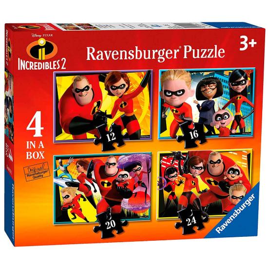 Ravensburger Les Indestructibles 2 Puzzle progressif, 12+16+20+2