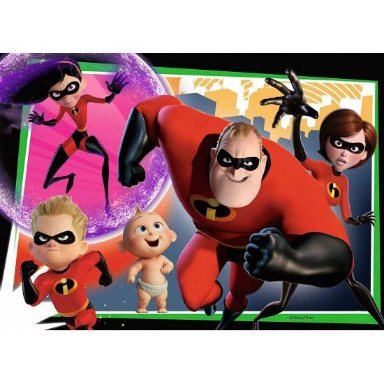 Ravensburger Puzzle Les Indestructibles 2 4 x 100 pièces