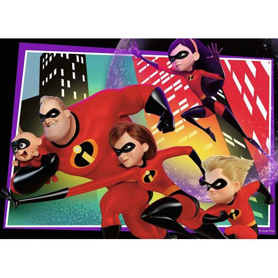 Ravensburger Puzzle Les Indestructibles 2 4 x 100 pièces