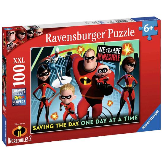 Ravensburger Puzzle Les Indestructibles 2, XXL 100 pièces
