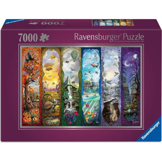 Puzzle Ravensburger Six Portails, 7000 pièces
