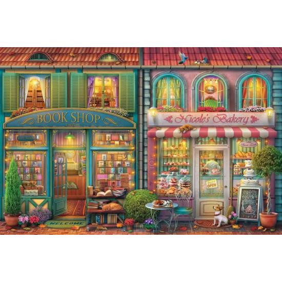 Puzzle Buchhandlung und Bäckerei 7000 Teile Ravensburger