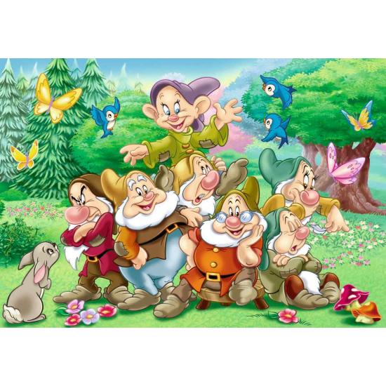 Puzzle Ravensburger Les Sept Nains 2x24 Pièces