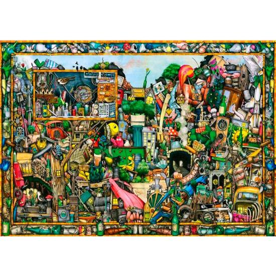 Puzzle Ravensburger Les Trésors d'une époque de 1000 pièces