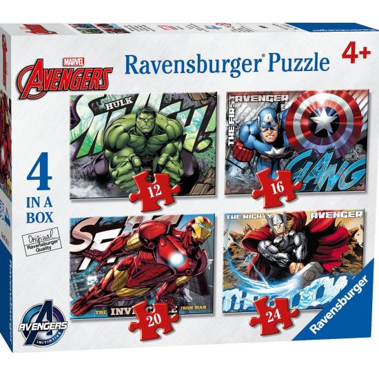 Puzzle Ravensburger Les Vengeurs 12+16+20+24