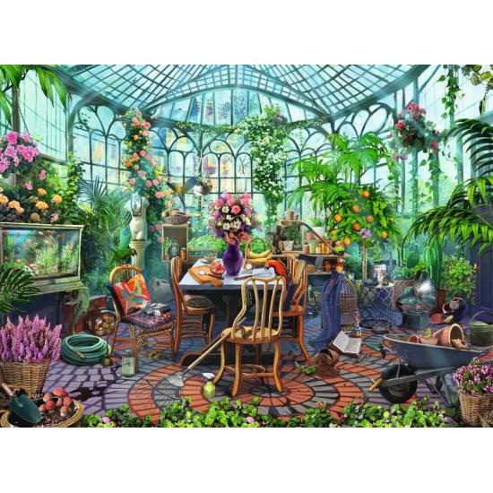 Puzzle Ravensburger Matinées Sous Serre 500 Pièces