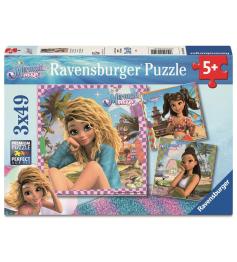 Puzzle Ravensburger Magie Des Sirènes 3x49 pièces
