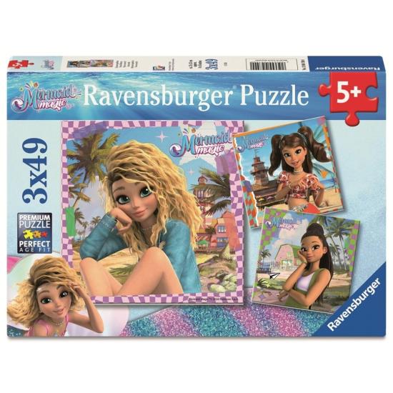 Puzzle Ravensburger Magie Des Sirènes 3x49 pièces