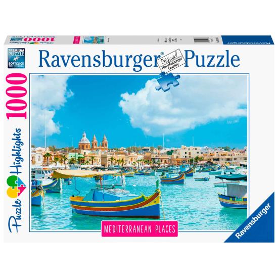 Ravensburger Méditerranée Malte Puzzle 1000 pièces
