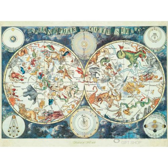 Ravensburger Carte du monde des bêtes Puzzle 1500 pièces