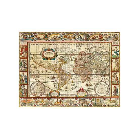 Puzzle Ravensburger Carte du monde 1650 de 2000 pièces