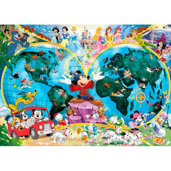 Ravensburger Disney World Map Puzzle 1000 pièces