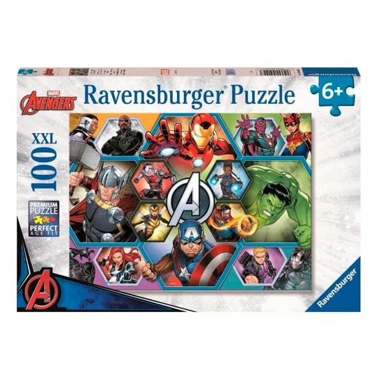 Puzzle Ravensburger Marvel Avengers XXL 100 pièces