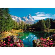 Ravensburger Matterhorn Puzzle, Mountain Lake 1500 pièces