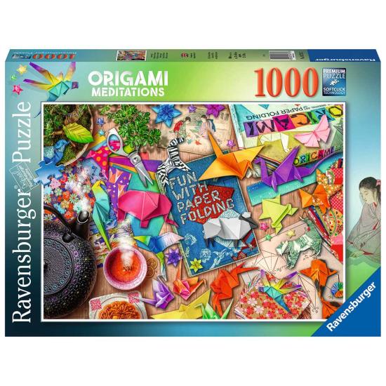Puzzle méditation et origami Ravensburger 1000 pièces