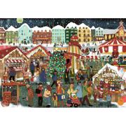 Puzzle Ravensburger Marché de Noël de 1000 pièces