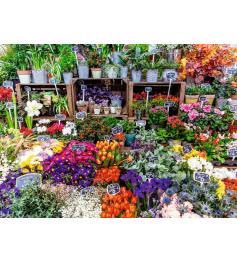 Puzzle Ravensburger Marché Aux Fleurs, France 500 Pièces