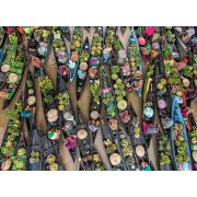 Puzzle Ravensburger Marché Flottant, Indonésie 500 Pièces